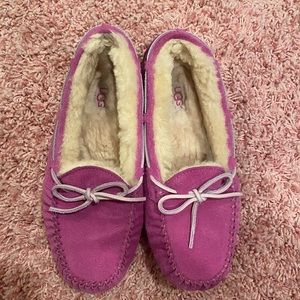 Fushia Ugg Moccasins